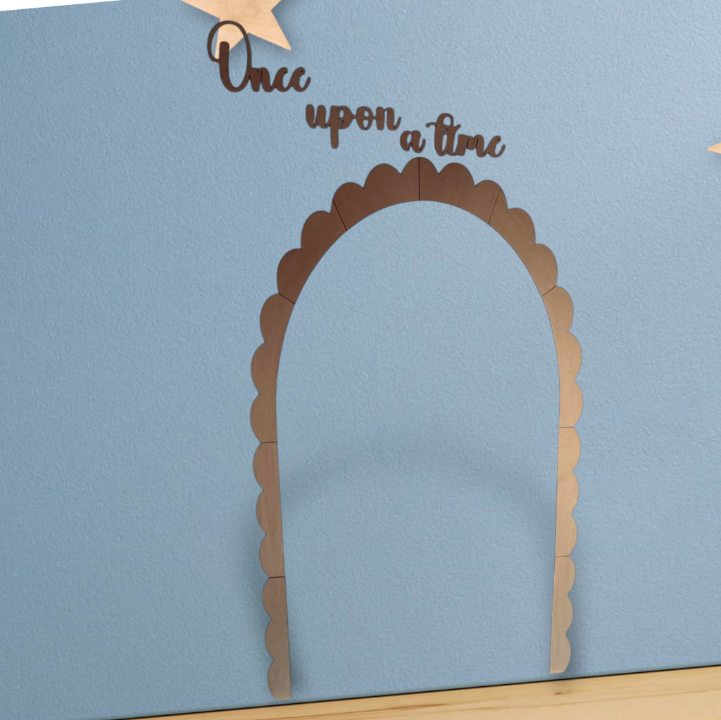 Once Upon A Time wall art for nursery or child's bedroom wall