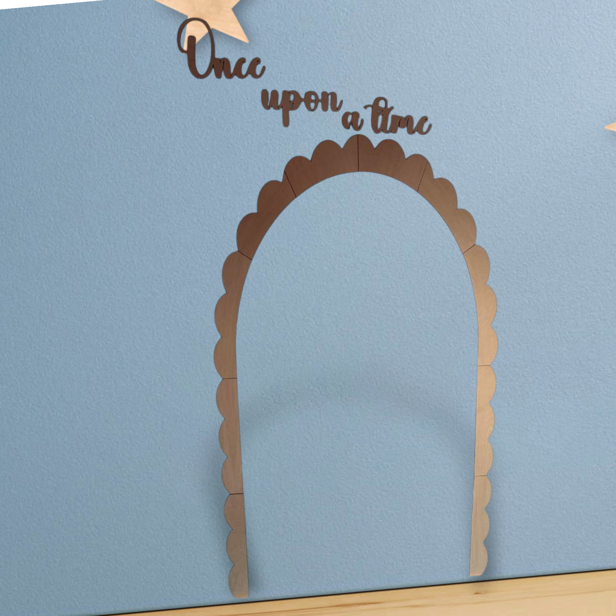 Once Upon A Time wall art for nursery or child's bedroom wall