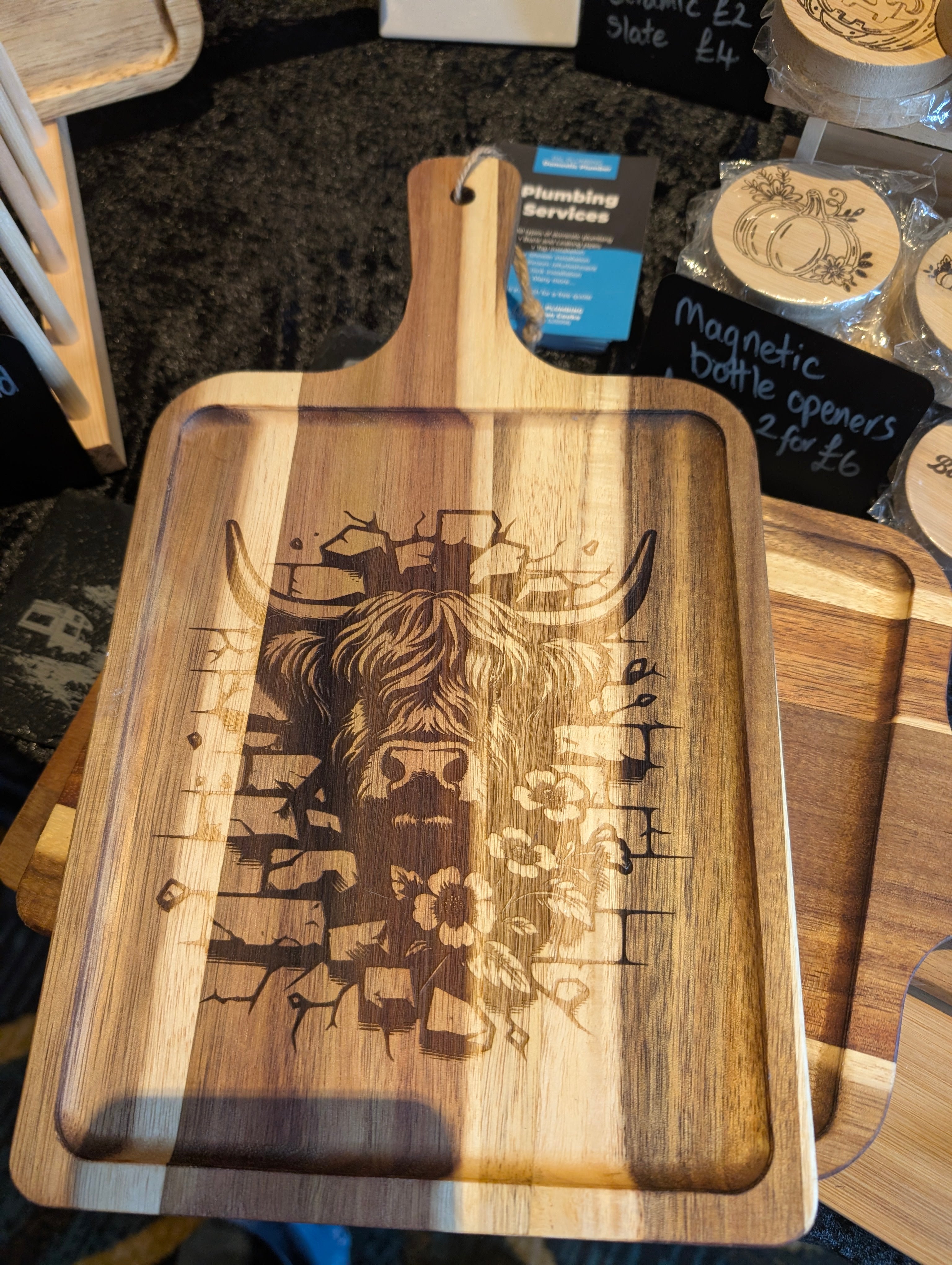 Laser Engraved Chopping Board