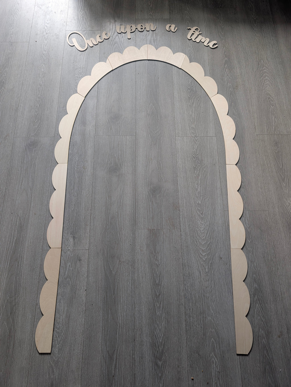 Once Upon A Time wall art for nursery or child's bedroom wall