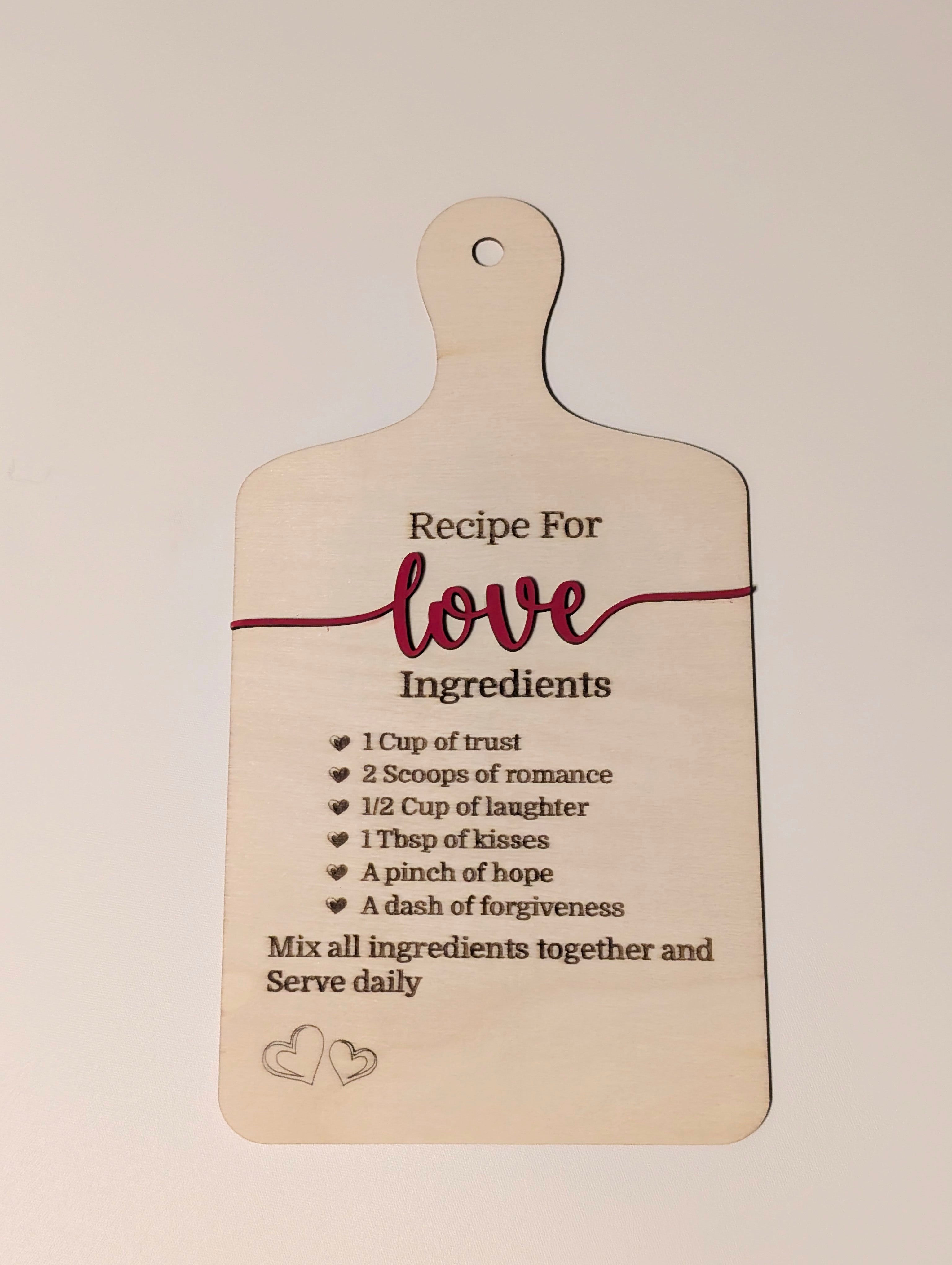 Love recipe